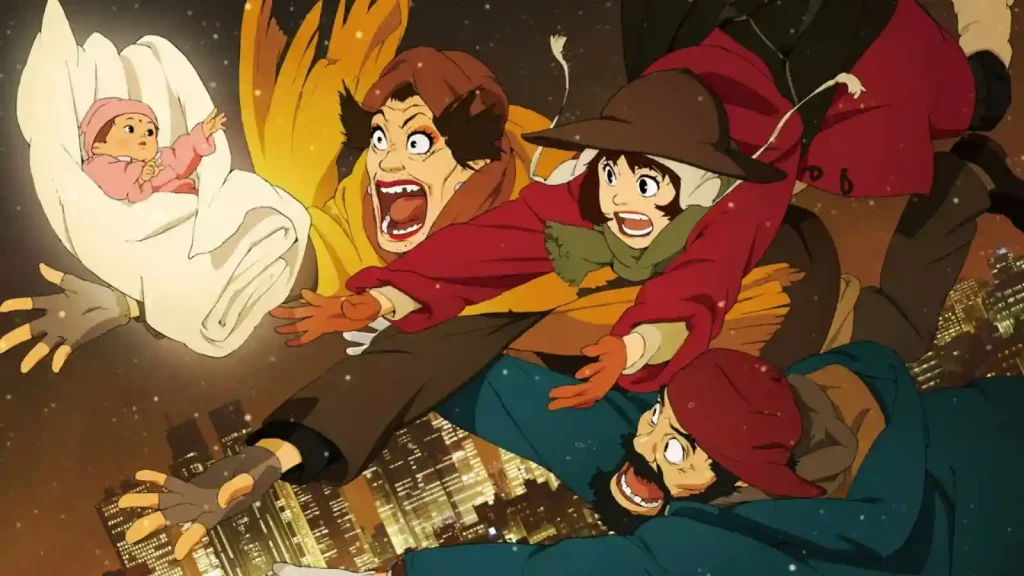 Christmas Theme anime: Tokyo Godfathers