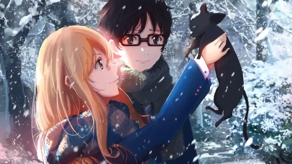 Christmas Theme anime: Your Lie in April