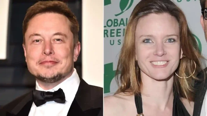 Justine Wilson and Elon Musk