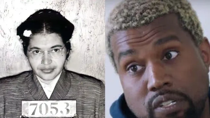 Rosa Parks and Kanye West