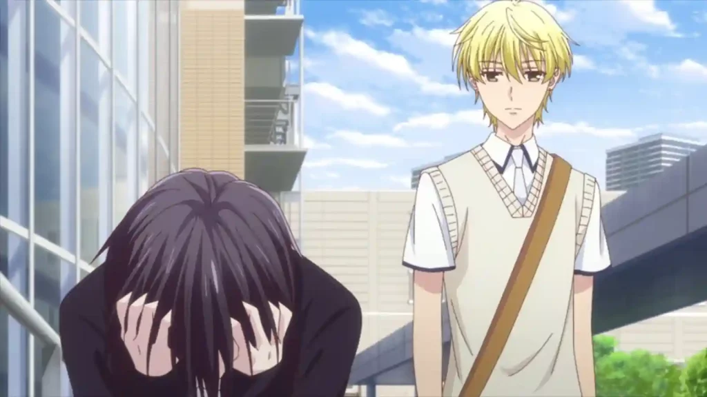 Fruits Basket: Akito Sohma and Momiij Sohma