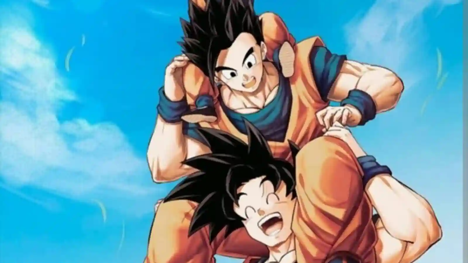 Goten, Gohan and Goku