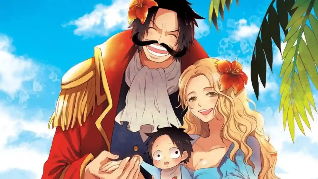 One Piece: Gold D. Roger, Portgas D. Rouge and Ace