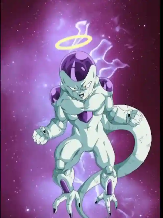 Dragon Ball Poster Freeza Destroying Planet Vegeta 12in x18in Free