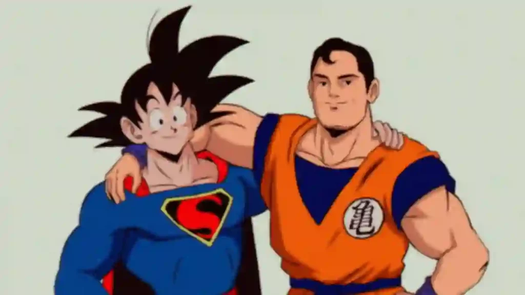 Goku and Superman fanart