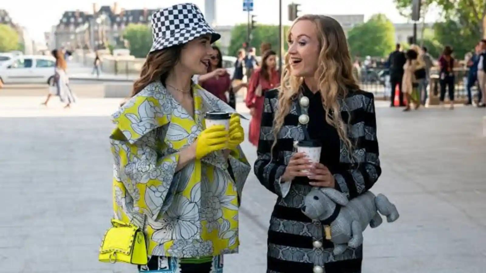 Emily and Petra in 'Emily In Paris'