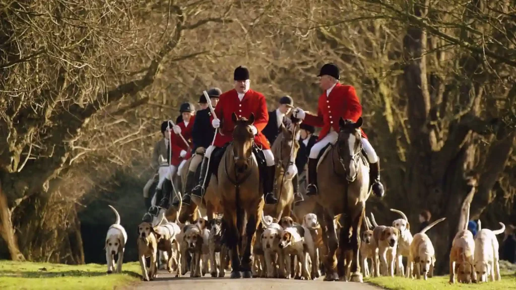 Fox hunting on Boxing Day
