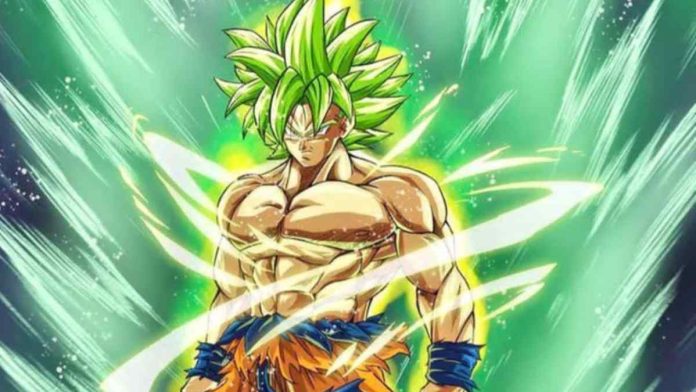 Goku as Legendary super saiyan