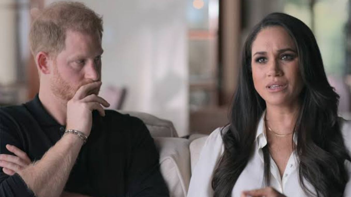 Prince Harry and Meghan Markle in the docuseries