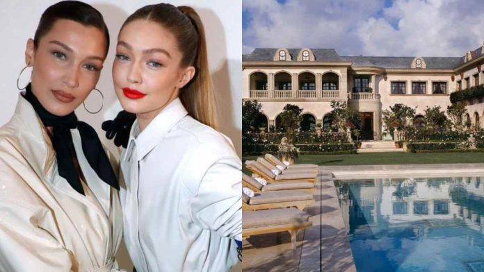 Bella Hadid and Gigi Hadid's childhood home