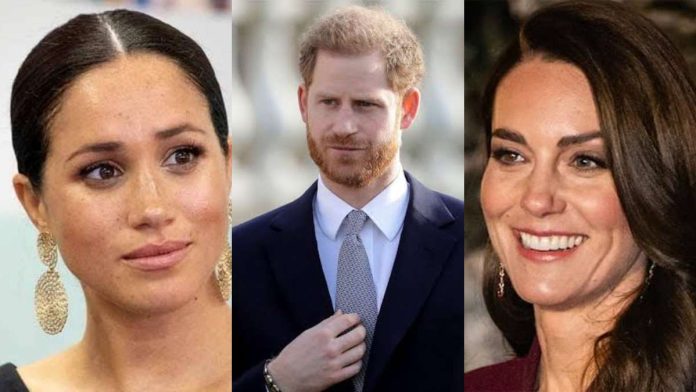 What did Prince Harry write about the Meghan Markle and Kate Middleton's feud in 'Spare'?