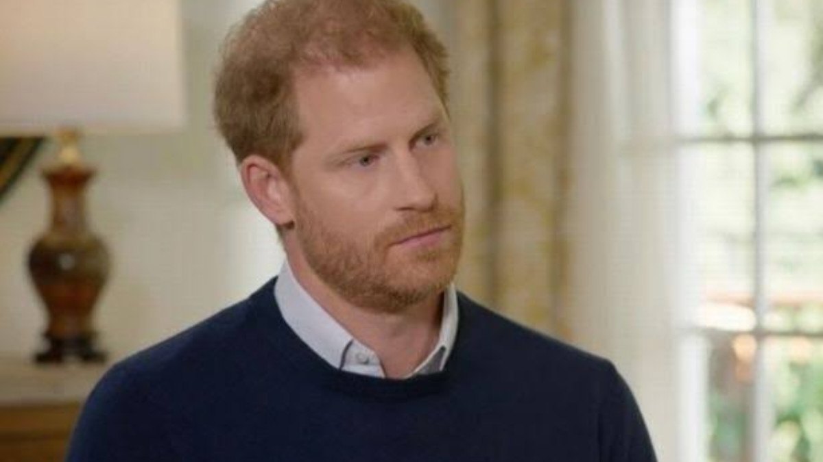 Prince Harry during the ITV interview