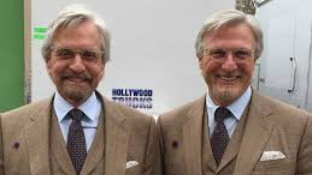 Michael Douglas and Mike Runyard