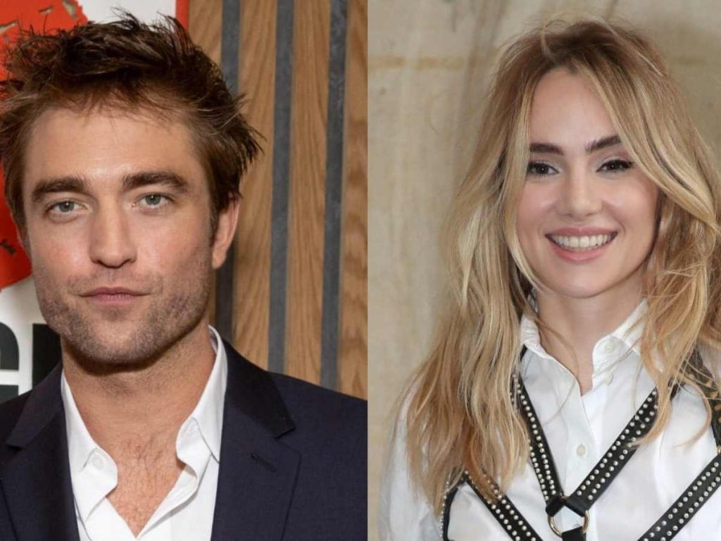 Robert Pattinson and Suki Waterhouse  