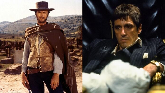'The Good, The Bad, And The Ugly' and 'Scarface'