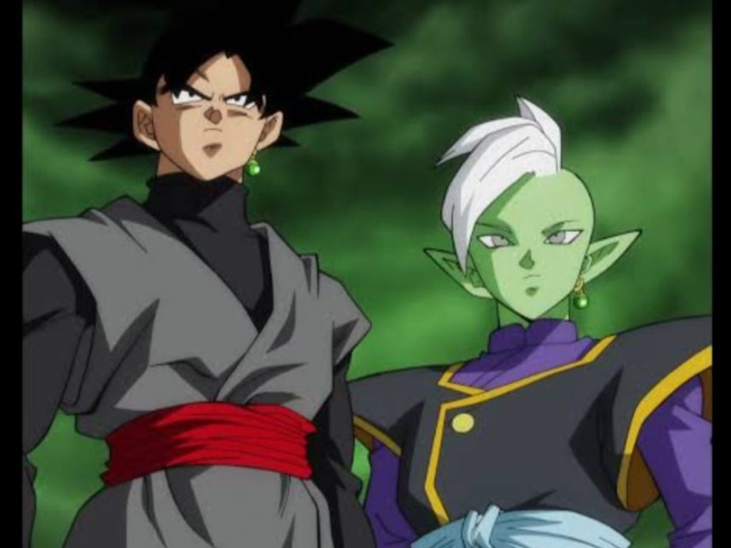 Goku black and Zamasu 