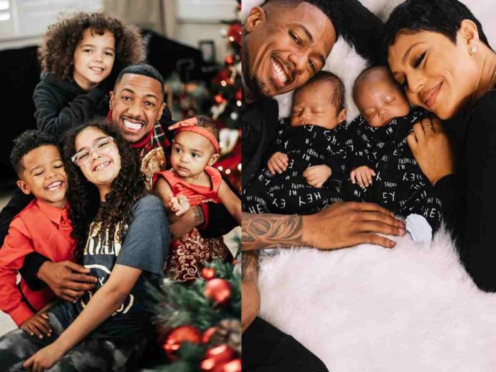 Nick Cannon and his children