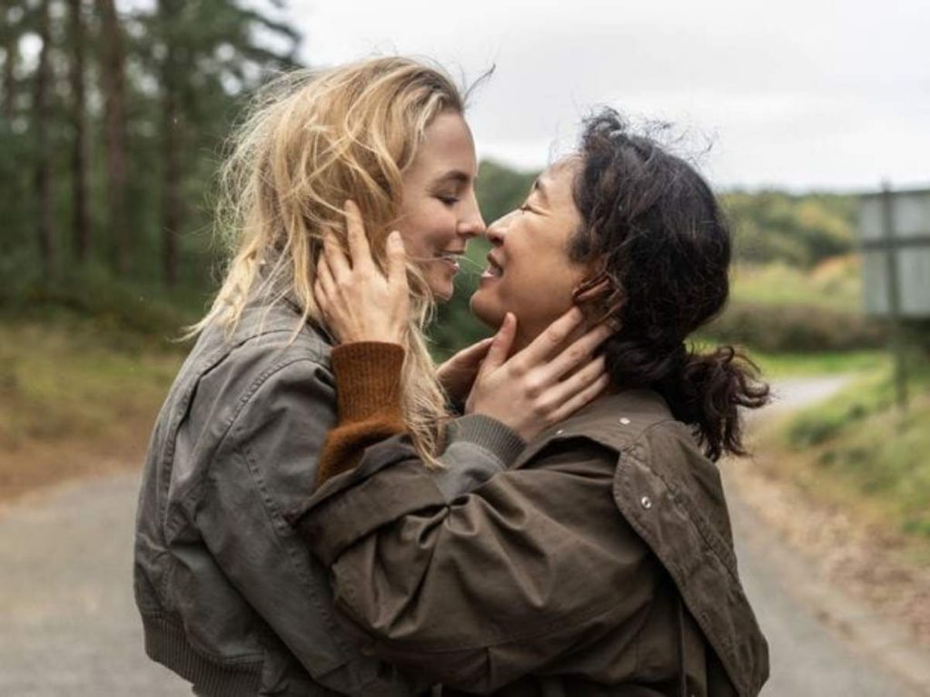 Jodie Comer and Sandra Oh in 'Killing Eve'