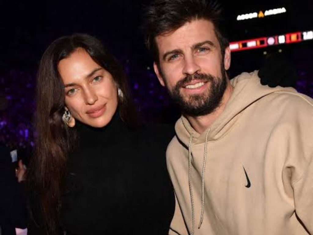 Irina Shayk and Gerard Piqué at the NBA Games 