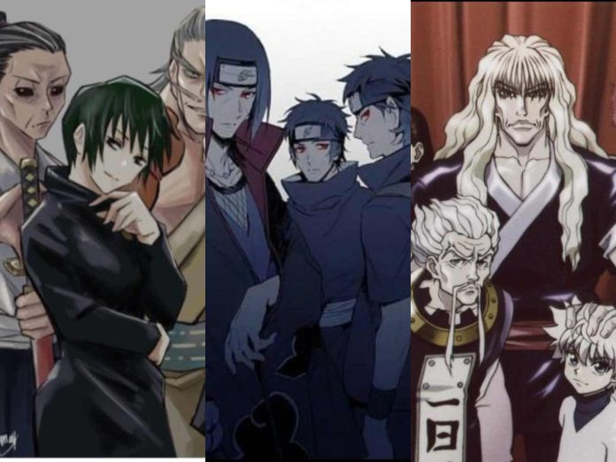 strongest anime families