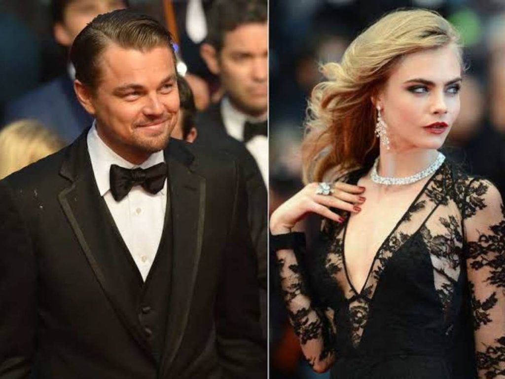 Leonardo DiCaprio and Cara Delevingne