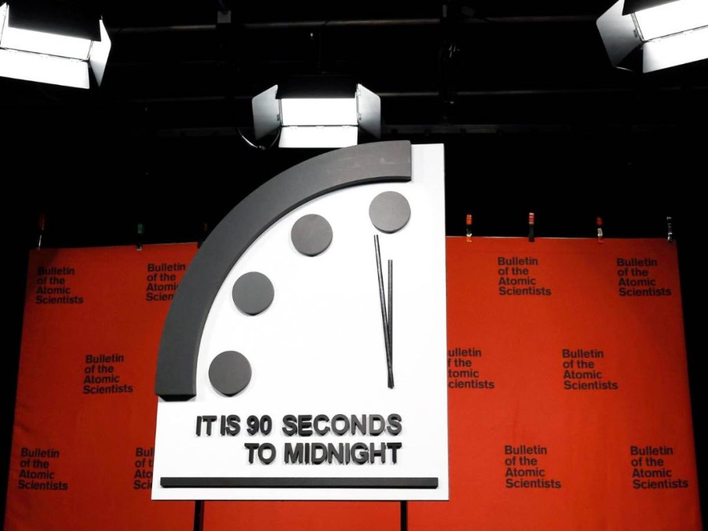Doomsday Clock in 2023 