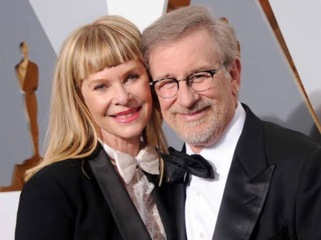 Steven Spielberg and Kate Capeshaw