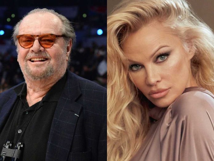Jack Nicholson and Pamela Anderson
