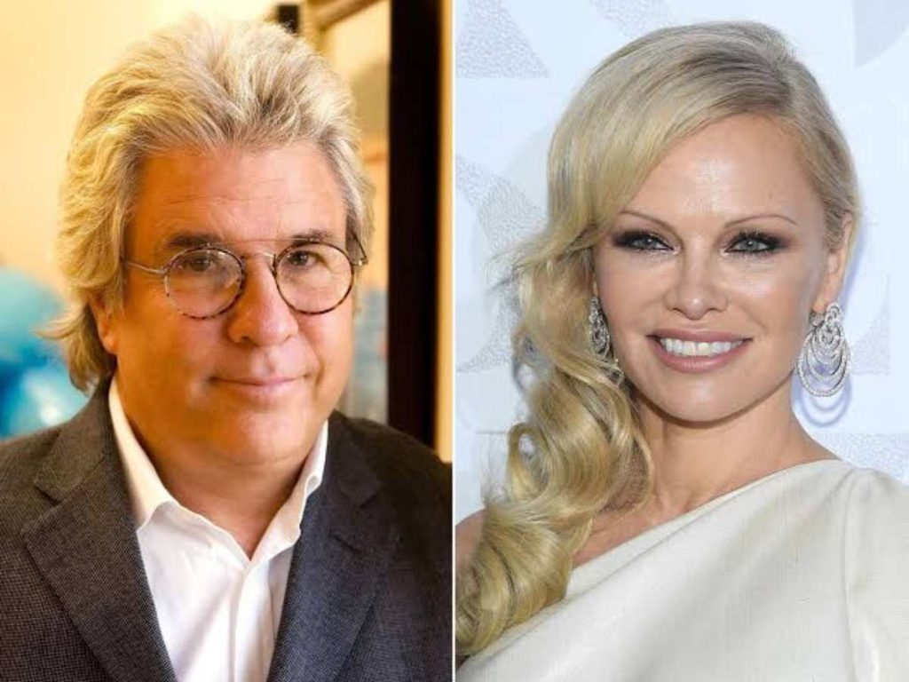 Pamela Anderson and Jon Peters 