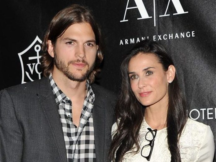 Demi Moore and Ashton Kutcher