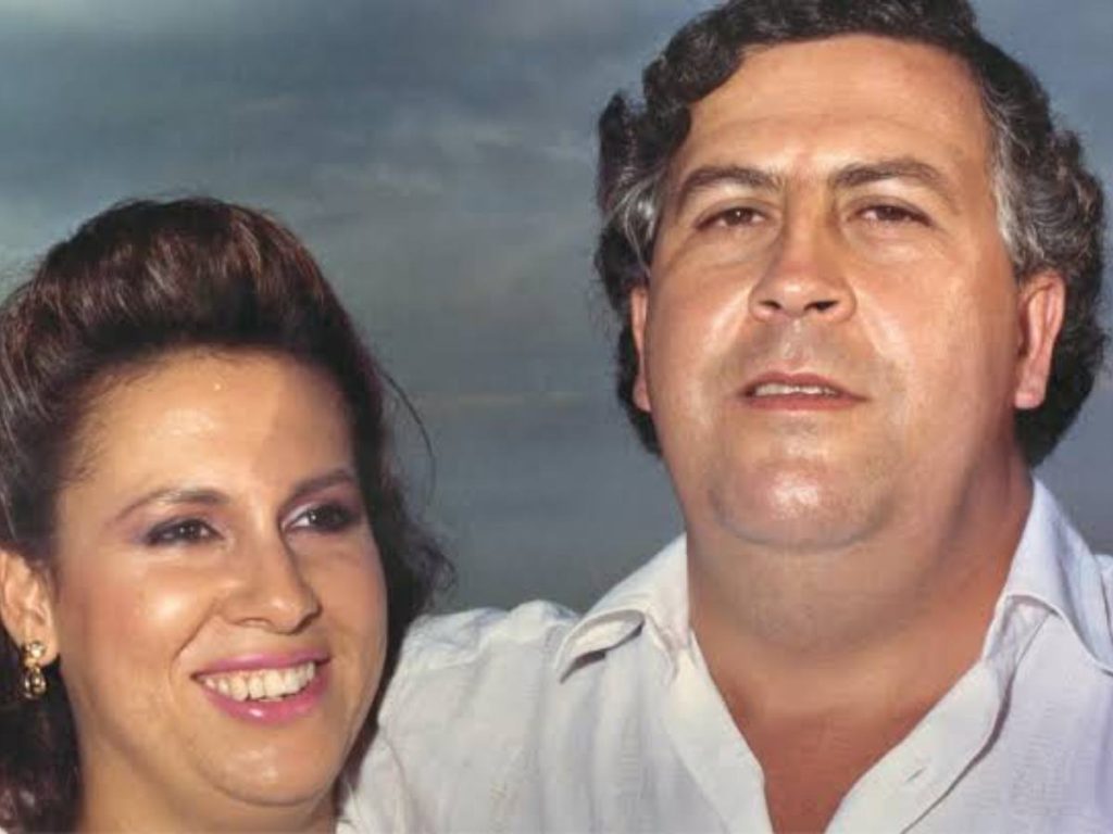 Maria Victoria Henao and Pablo Escobar