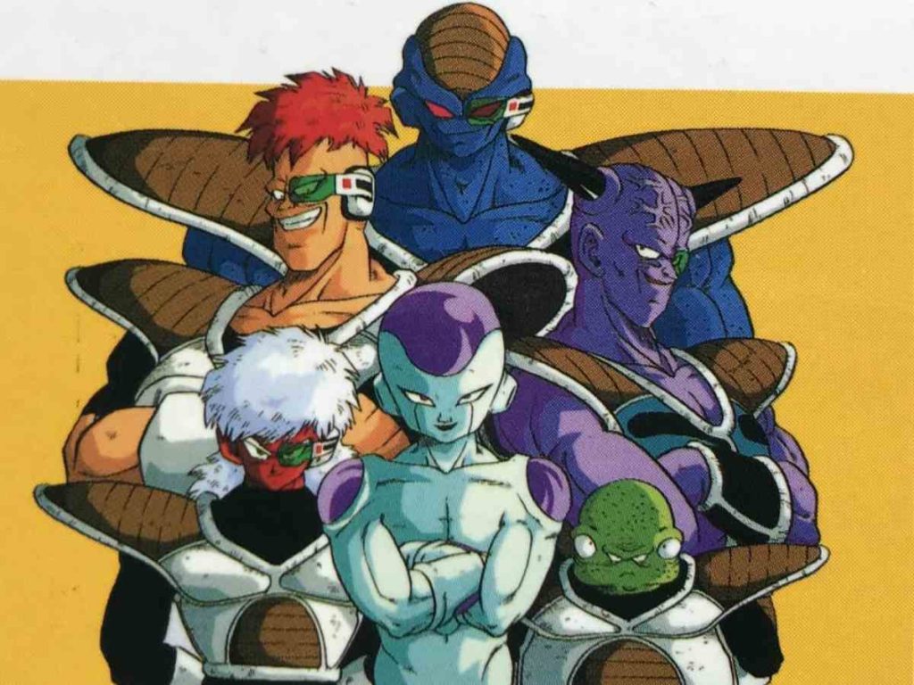 Ginyu with Frieza 