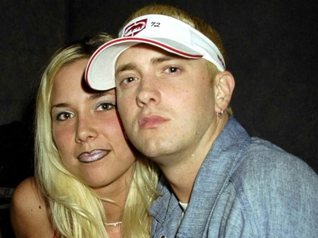 Eminem with ex-wife Kim Scott