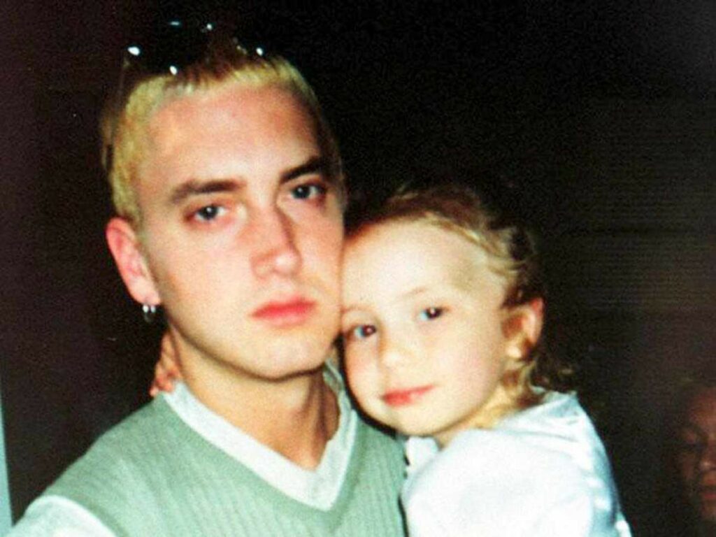 Eminem with his daughter Hailie Jade