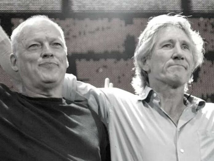 What is the feud between Pink Floyd members Roger Waters and David Gilmour?
