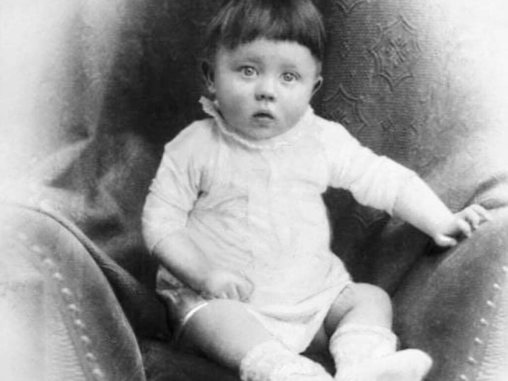 Baby Adolf Hitler