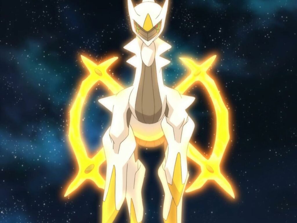 Arceus, the strongest Pokémon