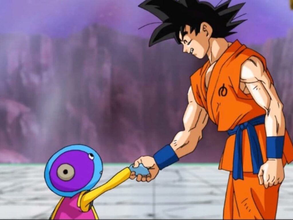 Zeno and Goku