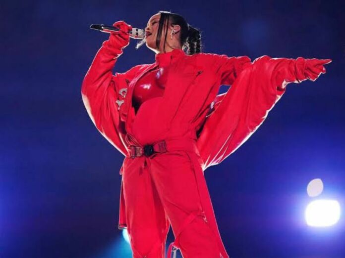Rihanna criticized for her Super Bowl Halftime performance for wearing a Burmese Ruby