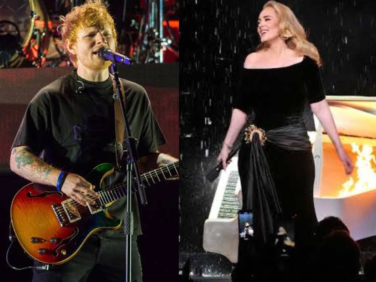 Ed Sheeran and Adele are busy with their respective work