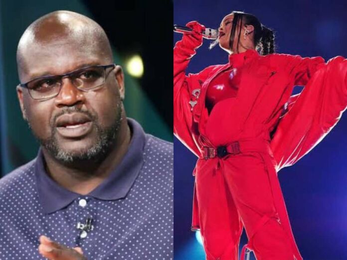 Shaquille O'Neal comes in support of Rihanna after she was trolled for her Super Bowl Halftime performance