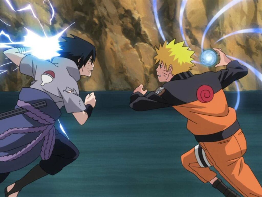 Uzumaki Naruto vs Uchiha Sasuke