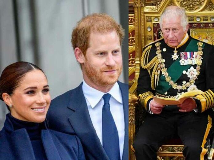 Meghan Markle is begging Prince Harry to reconcile with King Charles III
