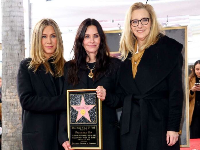 Jennifer Aniston, Lisa Kudrow and Courteney Cox