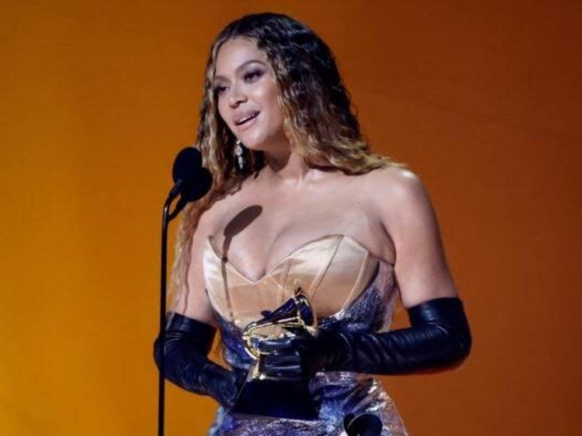 Beyoncé during the Grammy Awards 2023