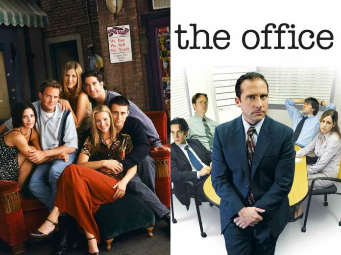 'Friends' and 'The Office' posters