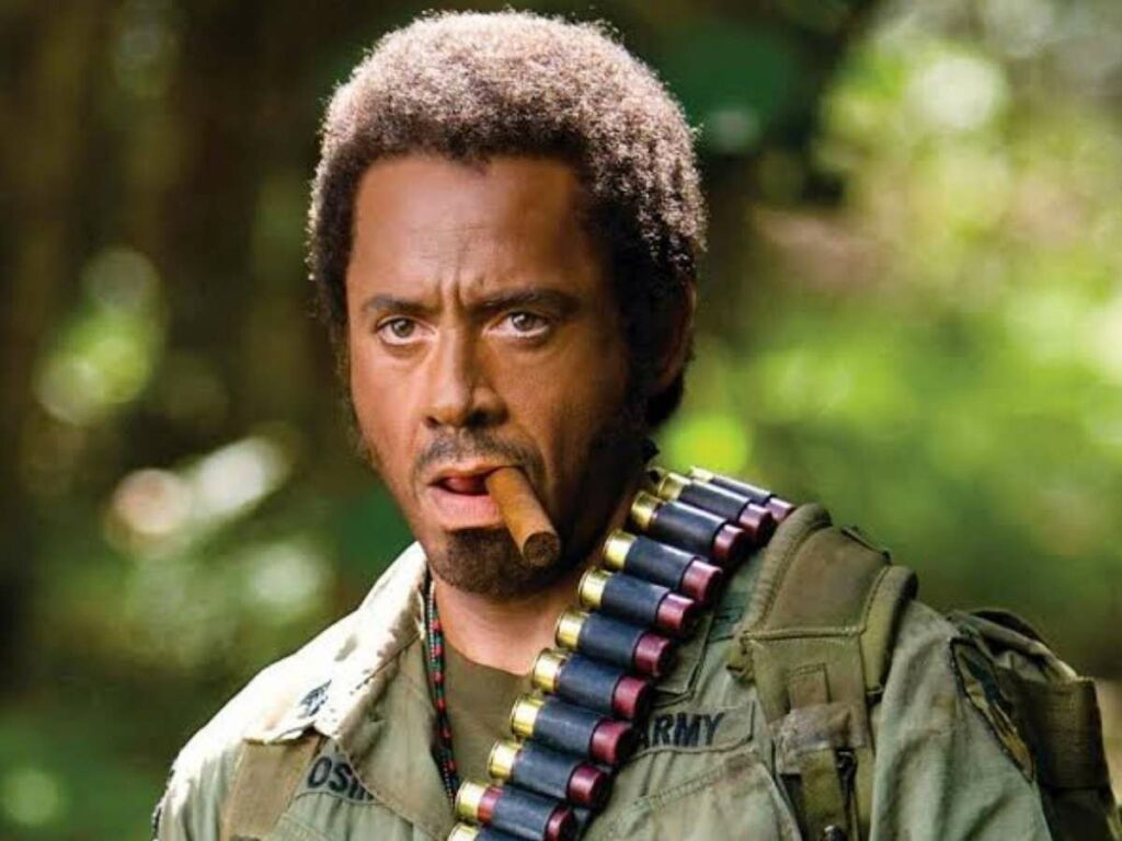Robert Downey Jr. got in trouble for his blackface in 'Tropic Thunder'