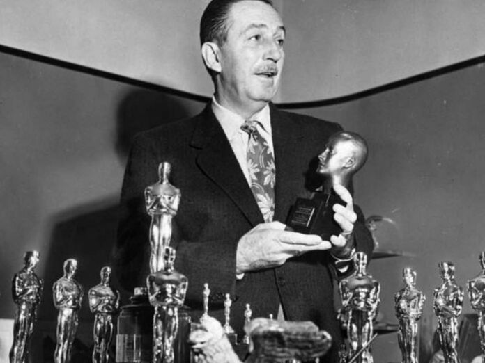 Walt Disney holds the record for winning the most Oscars