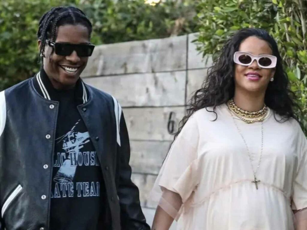 'Pesos' rapper has children with Rihanna