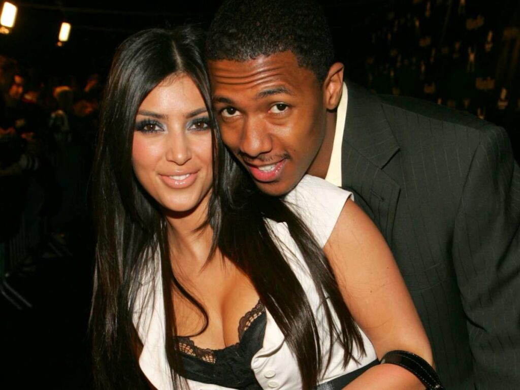 Kim Kardashian and Nick Cannon